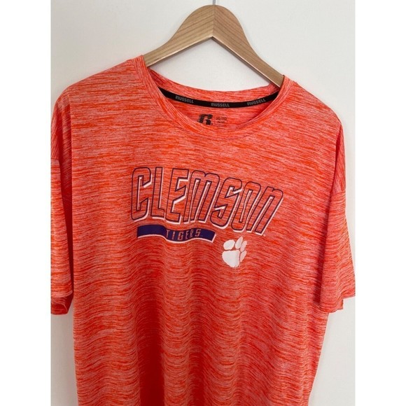 Clemson Tigers T Shirt-Russell-light Weight-Mint Condition-Mens 3Xl-NCAA - Picture 4 of 4
